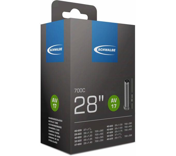 schwalbe schlauch 28 zoll rennrad Nr. 17 Fahrradschlauch 28x1,10 bis 28x1,75 Zoll AV/DV/SV günstig kaufen overall-height:35