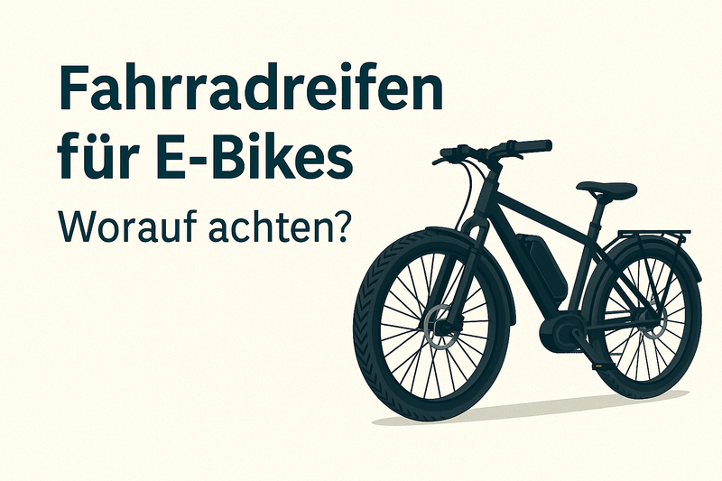 Fahrradreifen für E-Bikes: Worauf achten?