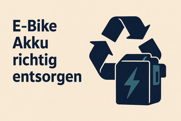 E-Bike Akku richtig entsorgen | Ratgeber | Recycling einfach gemacht