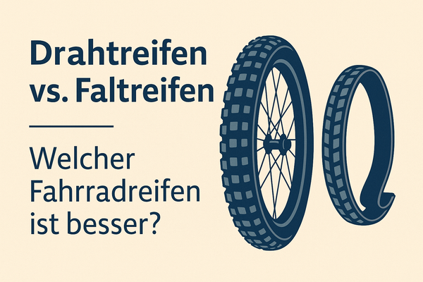 Drahtreifen vs. Faltreifen | Welcher Fahrradreifen ist besser?