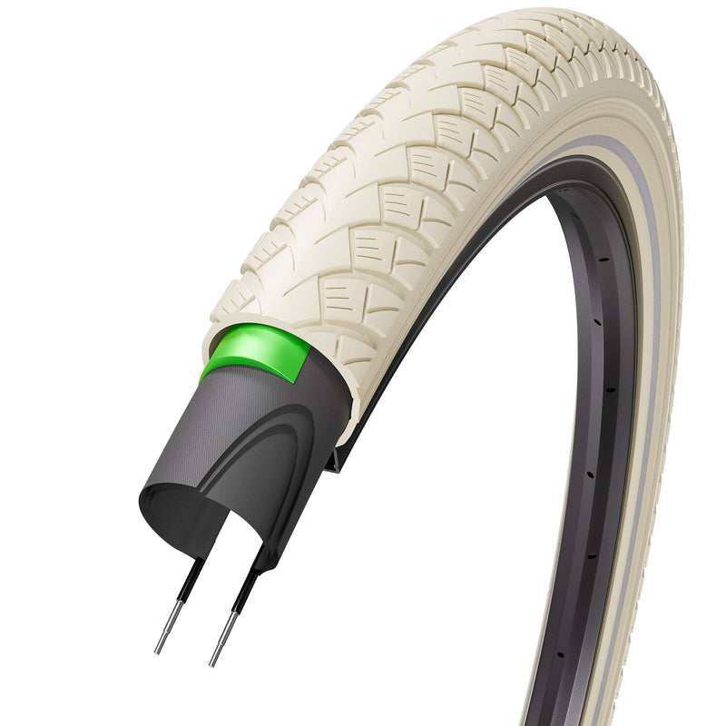 rennrad reifen mit pannenschutz Fahrradreifen 28x1,50 Zoll 40-622 700x38c Reflex + 3 mm Pannenschutz Creme günstig kaufen