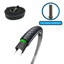 Fahrradreifen SET-AKTION 28x1,75 Zoll 47-622 700x45c Reflex, 3 mm Pannenschutz INKL. AV SCHLAUCH