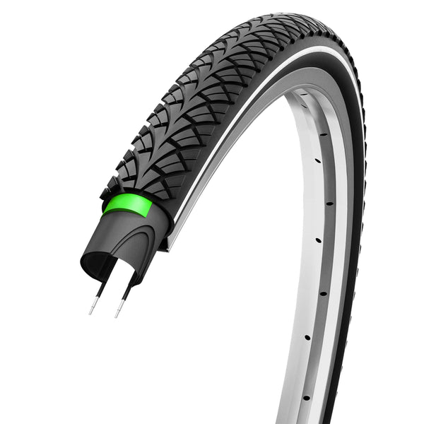 Fahrradreifen 28x1,40 Zoll 37-622 700x35c Reflex + Pannenschutz 3 mm günstig kaufen