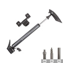 Fahrrad Mini Pumpe ALU + Halterung Kompakt ALLE VENTILE - Fahrrad-Reifen24.de